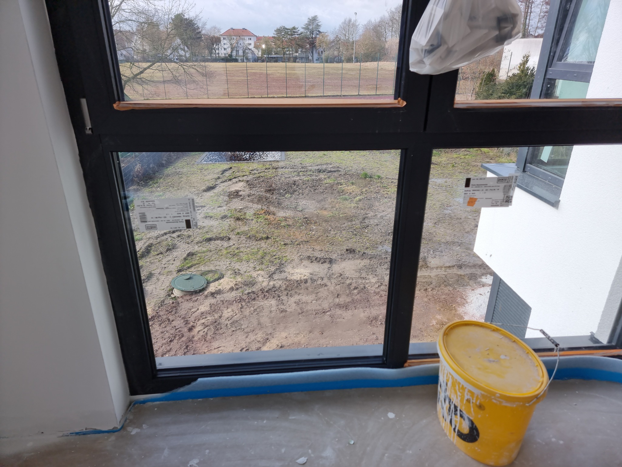 Fensteranschluss im Innenausbau